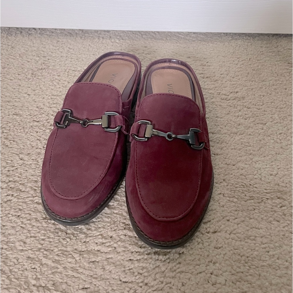 Vionic red loafers dress shoes | 6